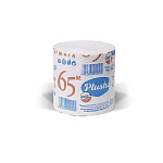 Бумага туалетная 1-сл " Plushe " ECO, 65м, 1 рулон, серая, целлюлоза
