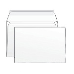 Конверт Е65/DL (110*220мм) белый, отрывная лента, 80г/м, прямой клапан