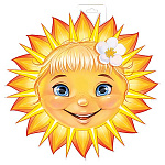 Плакат фигурный " Империя поздравлений " 933 А3 Солнце