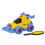 Машинка " Совтехстром " Суперкар, отвертка, пластик, 205*110*90мм, в сетке