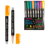 Набор маркеров контурных " deVente " Outliner. Hobby creative, 8цв, 2мм, пулевидный наконечник, ПВХ, европодвес