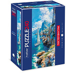 Пазлы " Hatber " 240эл Premium Одинокий парус 48*18см, картонная упаковка, постер для сборки