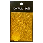 Наклейки для ногтей А-11 Золотая паутинка 8*14см, европодвес