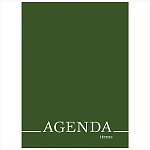 Книга учета 7БЦ, А4 120л, линия, офсет, сшивка " Эксмо " Agenda. Green