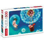 Пазлы " Hatber " 500элементов Узнай себя! Мыши на одуванчике 33*48см, картонная упаковка