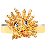 Головной убор " Империя поздравлений " 450 Пшеница, без отделки