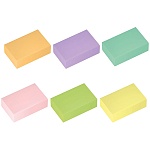 Ластики Pastel Soft, размер ластика 31*20*10мм, экологичный ПВХ, 12шт
