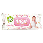 Салфетки влажные детские  120шт " Angel " клапан