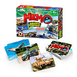 Игра настольная " Русский стиль " Мемо Военная техника, состав: 52 карточки, инструкция, картонная упаковка, 16*11,5*2,5см