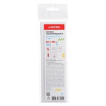 Карман самоклеящийся для папки " deVente " 50*191мм, 5шт, ПВХ, 180мкм, текстура поверхности- апельсиновая корка