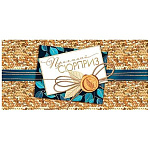 Конверт для денег " Мир открыток " 2-16 Приятный сюрприз, 168*83мм, блестки, рельеф