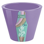 Кашпо " Миленд " Классика, 3л, Лаванда, h=19, d=19, пластик