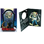 Открытка " Мир открыток " 2-05 Юмор- Уж-жас-с-с-сно 251*194мм, сложнотехническая, без отделки, текст