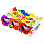 Радужный песок " Lori " набор из 6 цветов по 140 гр, 2 формочки