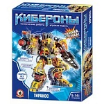 Конструктор " Русский стиль " Киберон Тиранос, в комплекте: детали для сборки стреляющей подвижной модели, пружина, снаряды, армлист, картонная упаковка 16*21*4,5см, от 7лет