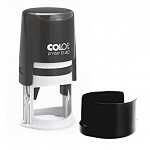 Оснастка для печати " Colop " d=41,5мм, корпус круглый, цвет корпуса черный, крышка, Printer R40 black