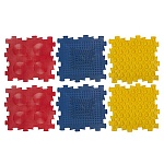 Коврик игровой " Совтехстром " 24,5*24,5*1,4см, 6 элементов, картонная упаковка