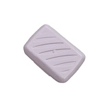 Мыльница " Миленд " 8,5*5*3см Бежево-розовая, пластиковая