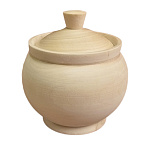 Деревянная заготовка из липы " Мастерская РуТвор " Сахарница, h=60мм d=70мм