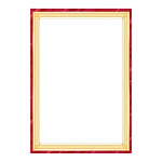 Грамота без надписи А4 9-19 " Мир открыток " мелованная бумага 150г/м2, без отделки