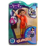 Кукла " Glam gerl " 21см, пластиковая, картонный блистер 19*27см