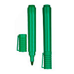 Маркер " РДК " зеленый 2,5мм пулевидный наконечник перманентный
