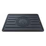 Коврик-подставка " Silihome " 360*290 мм, серый, прямоугольный, силиконовый