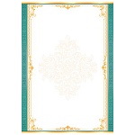 Грамота без надписи А4 9-19 " Мир открыток " мелованная бумага 150г/м2, без отделки