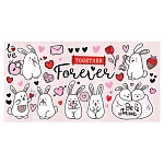 Конверт для денег " Мир открыток " 4-15 Зайчата, 165*85мм, без отделки