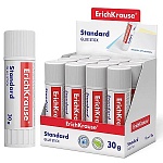 Клей-карандаш " Erich Krause " Standard 30гр, основа PVP, картонный дисплей