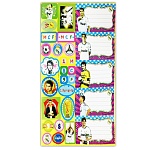 Наклейка на тетрадь 15*22см " Футболисты " фольга голографическая