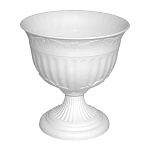 Вазон " Милих " Венеция №2, Белый, 2,5л, h=22, d=21 пластик