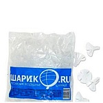 Розетка универсальная для шаров воздушных белая