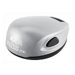 Оснастка для печати " Colop " d=40мм, корпус круглый, цвет корпуса серебро, карманная "мышка"