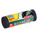 Мешки для садового мусора " Avikomp " 80л 5шт черные, толщина 31мкм, в рулоне, ПСД