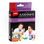 Опыты " Lori " Магия меди, в наборе: химический реактив, солевой раствор, алюминевая проволока, перчатки, инструкция