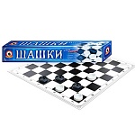 Игра настольная " Русский стиль " Шашки, состав: картонное игровое поле, шашки пластиковые - 24шт, правила игры, картонная упаковка 32*5*5см