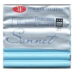 Пластика " Сонет " брус 56гр голубой бриллиант