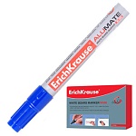 Маркер для доски " Erich Krause " W500 синий 0,8-2,2мм пулевидный наконечник