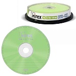 Диск DVD-RW " Mirex " 4.7 GB 4x Cake box 10шт
