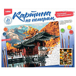 Картина по номерам " Lori " 40*50см Собака, состав набора: основа с контуром, краски, вспомогательный лист, кисть, акриловый лак, инструкция, картонная упаковка, европодвес