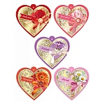 Комплект открыток " Праздник " 065 96*96мм, 5 видов 10шт, фольгая золотая, текст