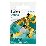 Батарейка " Mirex " CR1220 литиевая, блистер