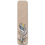 Закладка магнитная " Праздник " 410 Перо, 36*78мм, глянцевый УФ-лак