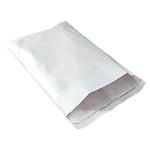 Пакет с клеевым клапаном " deVente " 15*25см 25мкм, белый, непрозрачный, размер клеевого клапана 4см, 100шт/уп