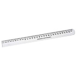 Линейка закройщика " KWELT " 30см, пластиковая, прозрачная