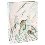 Пакет бумажный " Миленд " 42*31*12см Dream cards Волшебный опал, ламинированный