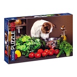 Пазлы " Hatber " 500элементов Забавный песик 48*33см, картонная упаковка