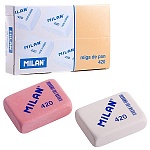 Ластик " Milan " Architect 41*28*13мм, ассорти, каучуковый