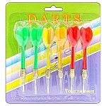 Набор дротиков " KWELT " 6шт, картонный блистер 15,5*17см, европодвес